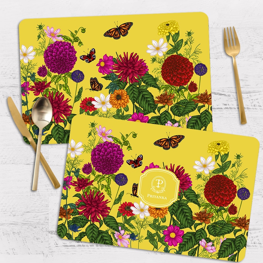 Floral Flutter Placemat