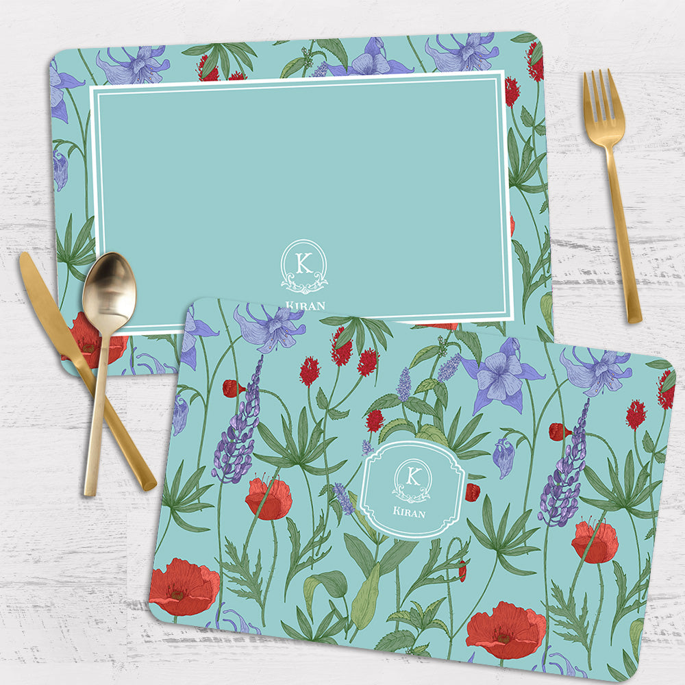 Scarlet Bloom Placemat