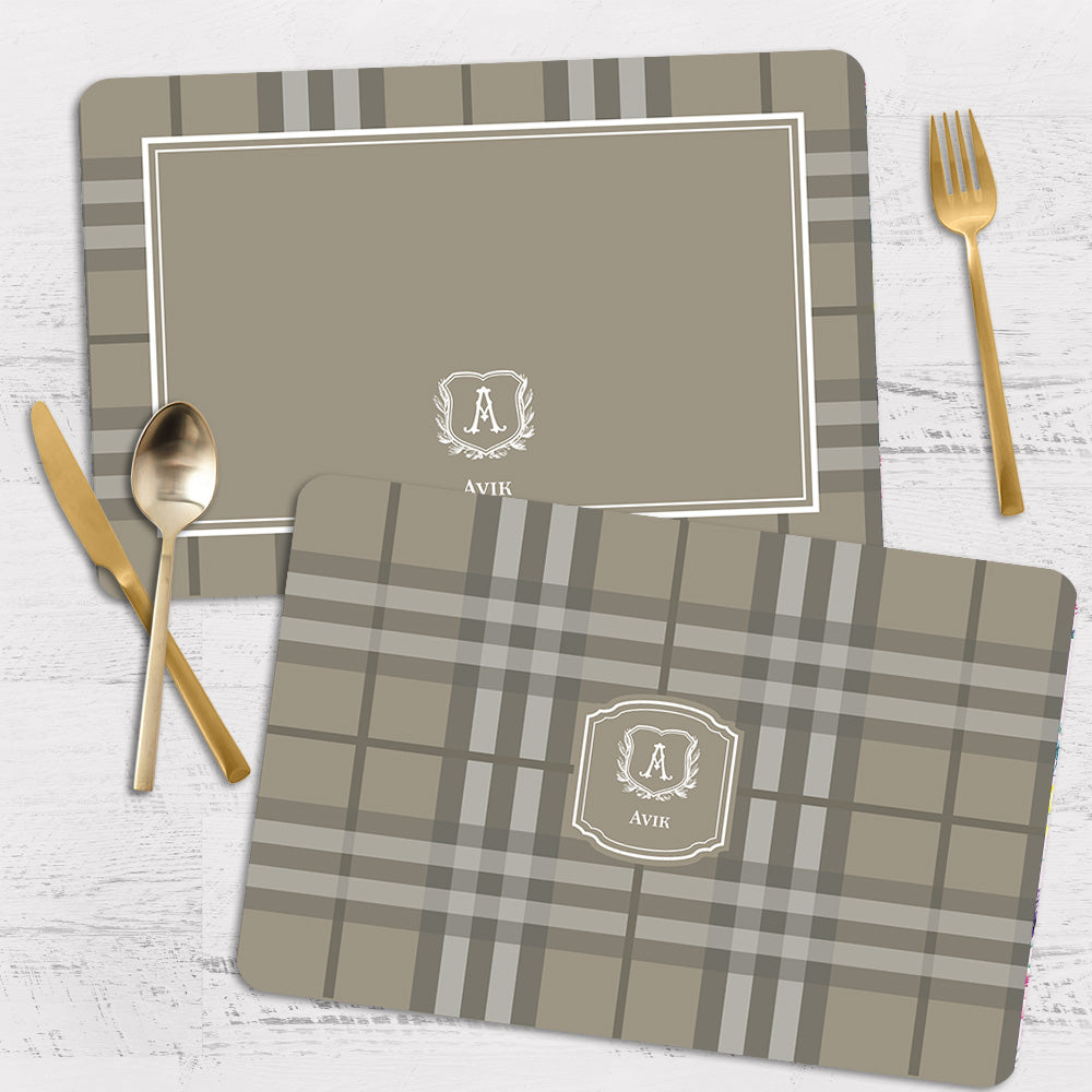 Plaid Placemat