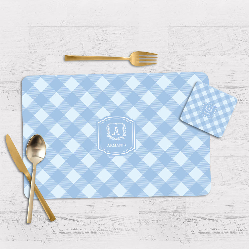 Gingham  Tableware Set