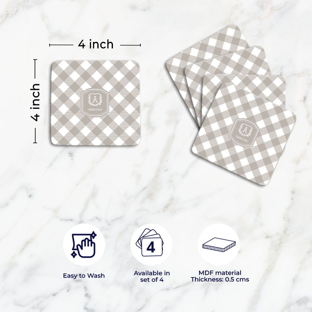 Gingham  Tableware Set