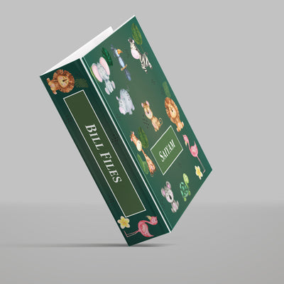 Jungle Friends Binder File