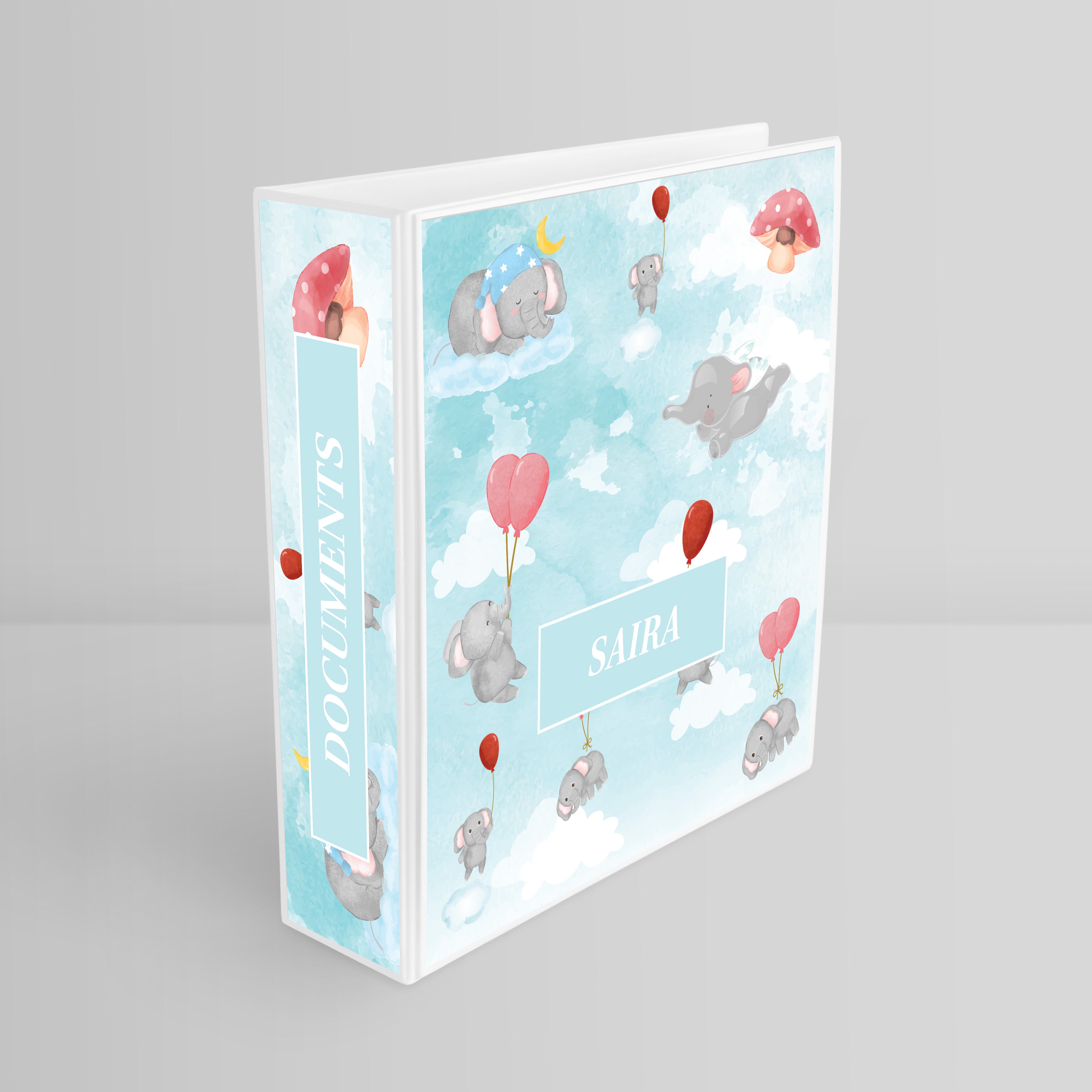 Red Balloon Ellie Binder File (kids)