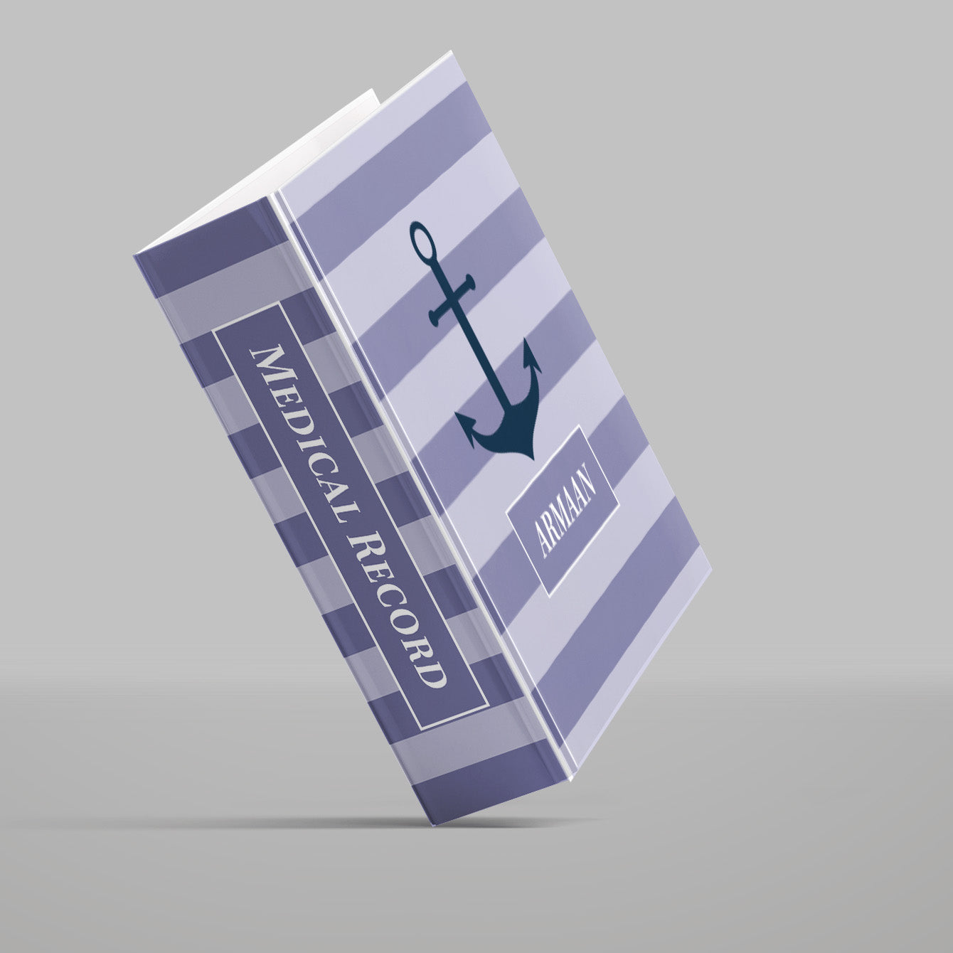 Nautical Anchor Binder File (kids)