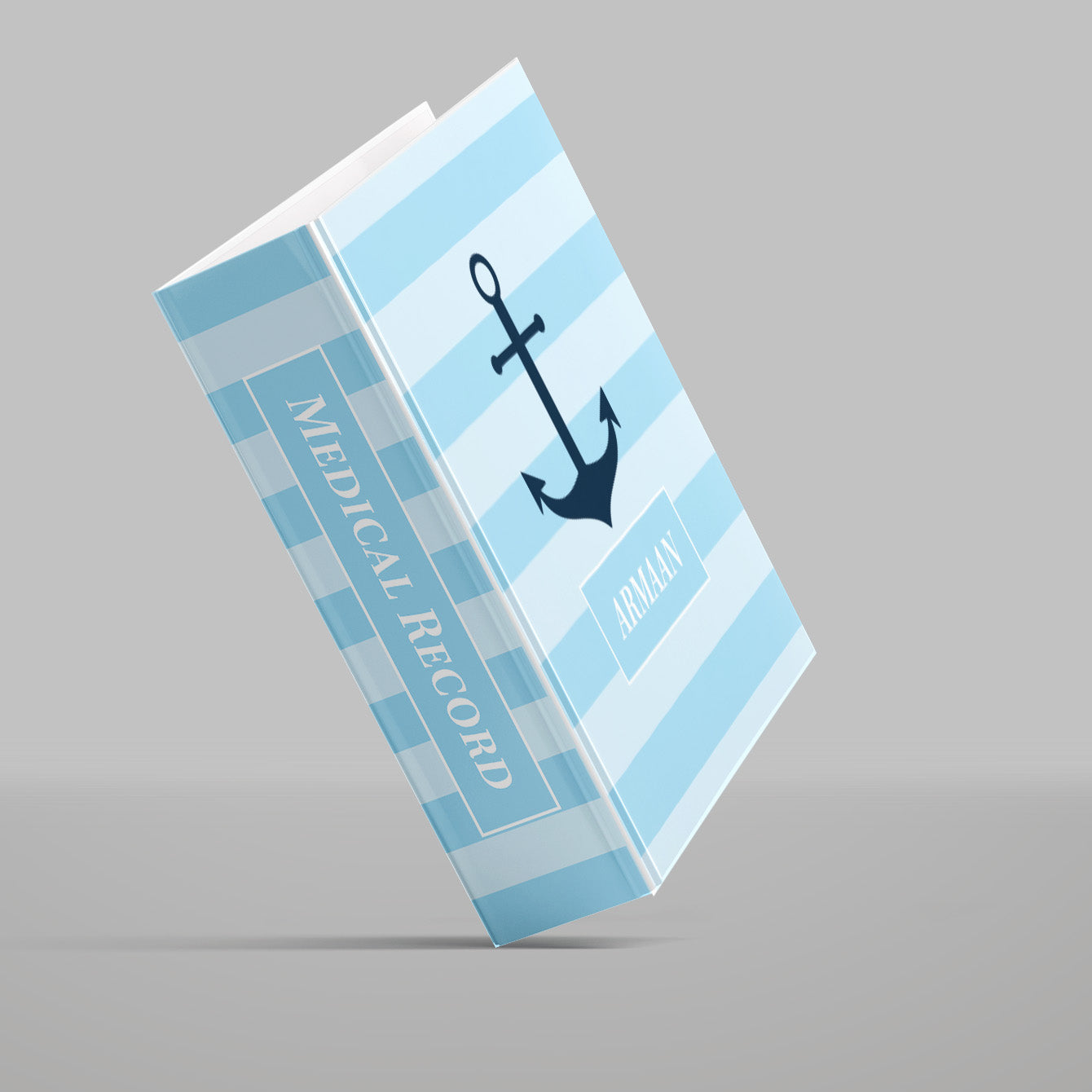 Nautical Anchor Binder File (kids)
