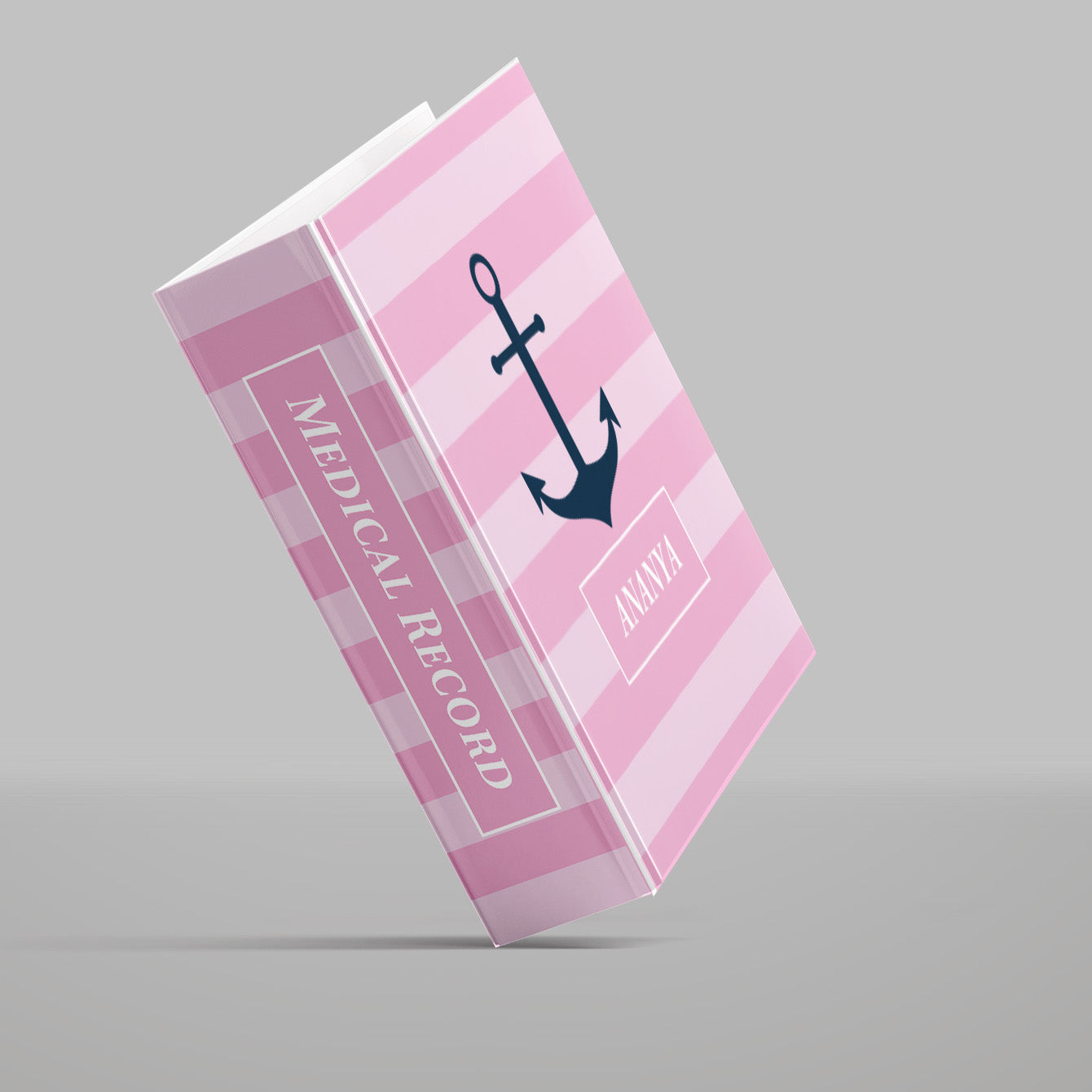 Nautical Anchor Binder File (kids)