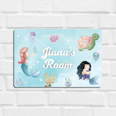 Mermaid Magic Name Plate (Standard)
