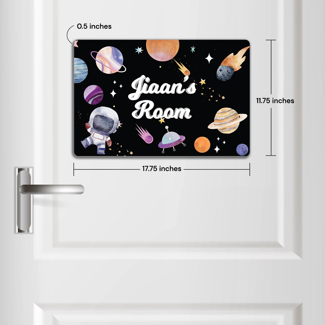 Lil Astronaut Name Plate (Standard) (kids)