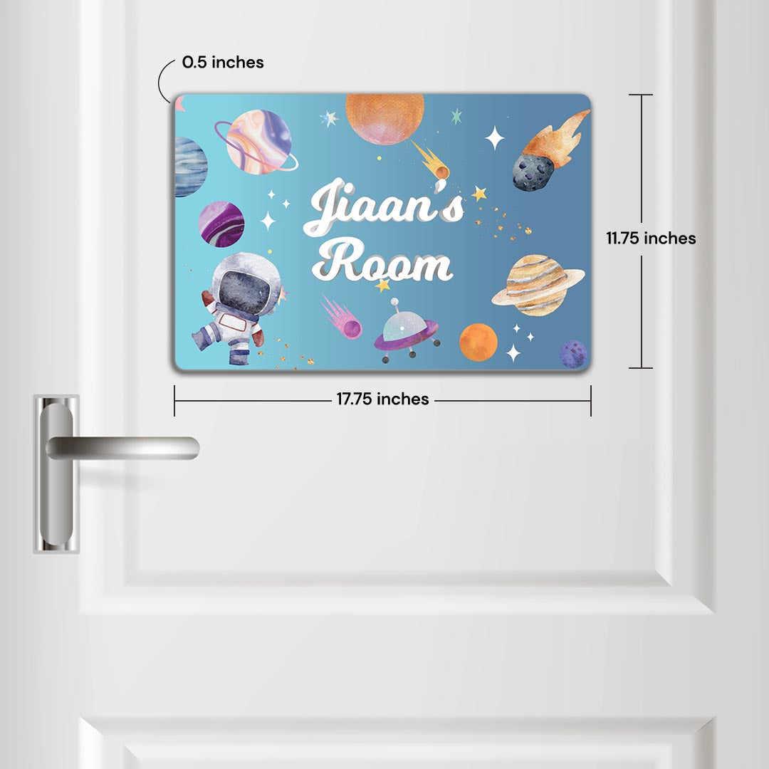 Lil Astronaut Name Plate (Standard) (kids)