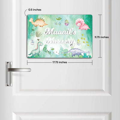 Dinoland Name Plate (Standard) (kids)