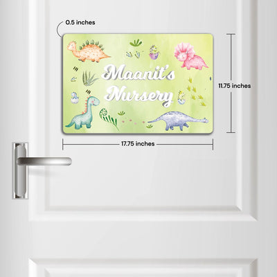 Dinoland Name Plate (Standard) (kids)