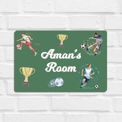 Football Fever Name Plate (Standard)