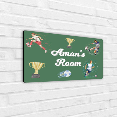 Football Fever Name Plate (Standard)