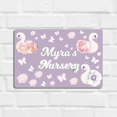 Swan Lake Garden Name Plate (Standard) (kids)