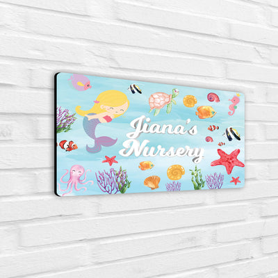 Lil Mermaid Name Plate (Standard)