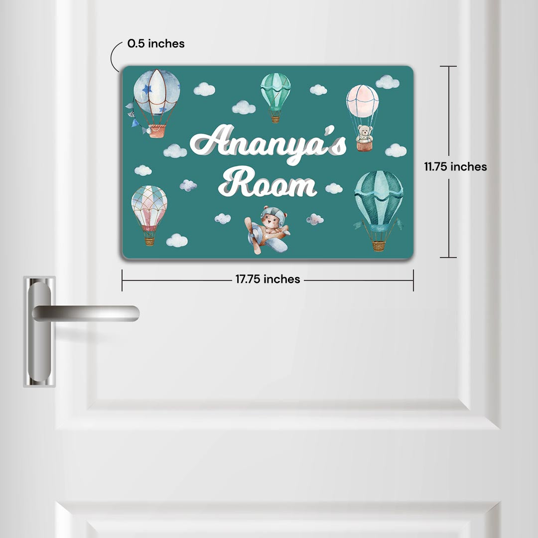 Infinite Sky Name Plate (Standard) (kids)