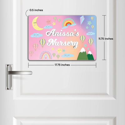 Rainbow Magic Name Plate (Standard) (kids)