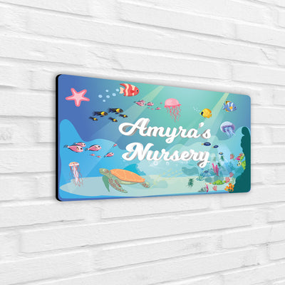 Ocean Bed Name Plate (Standard)