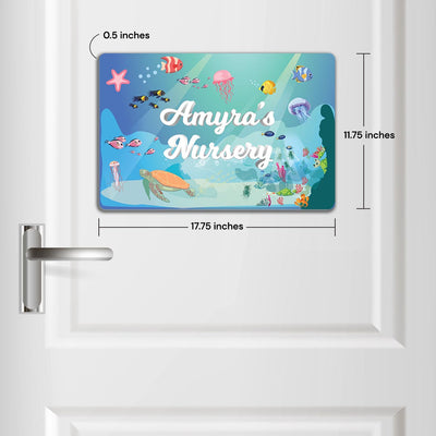 Ocean Bed Name Plate (Standard)