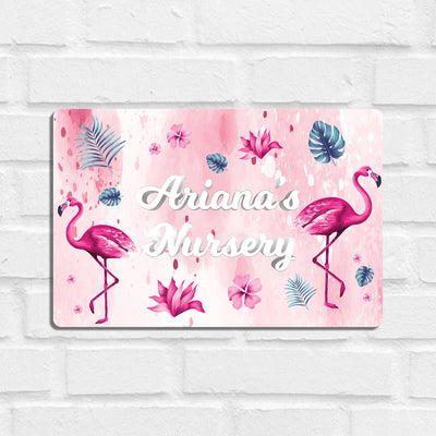 Flamingo Fiesta Name Plate (Standard)