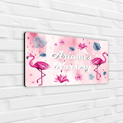 Flamingo Fiesta Name Plate (Standard)