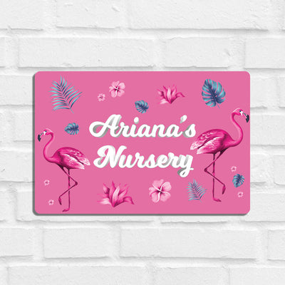 Flamingo Fiesta Name Plate (Standard)