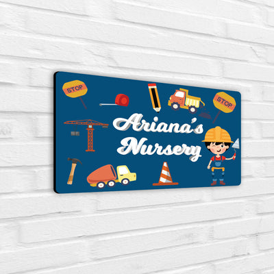 Little Builder Name Plate (Standard)