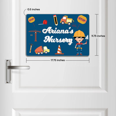 Little Builder Name Plate (Standard)