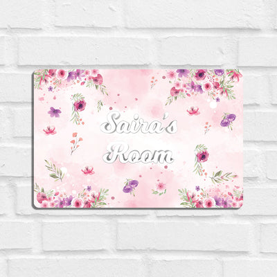 Floral Fiesta Name Plate (Standard)