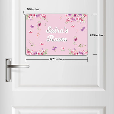 Floral Fiesta Name Plate (Standard)