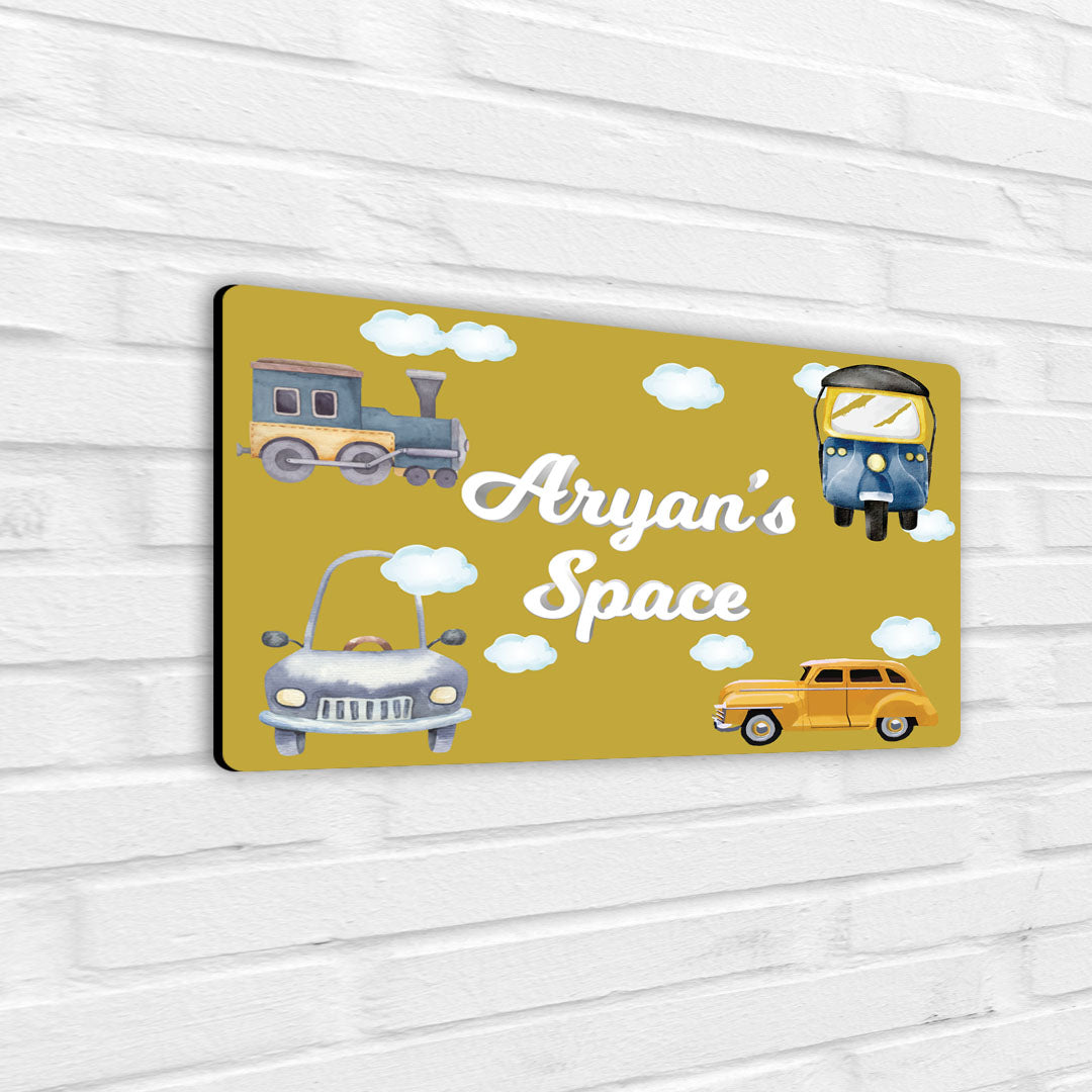 Transport Name Plate (Standard) (kids)