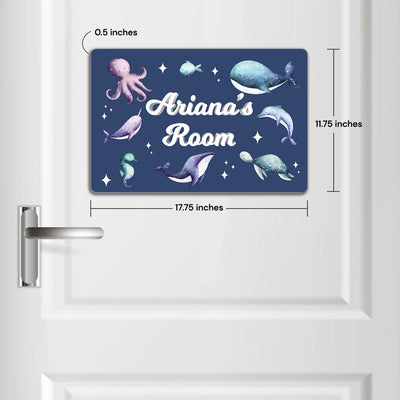 Midnight Ocean Name Plate (Standard)