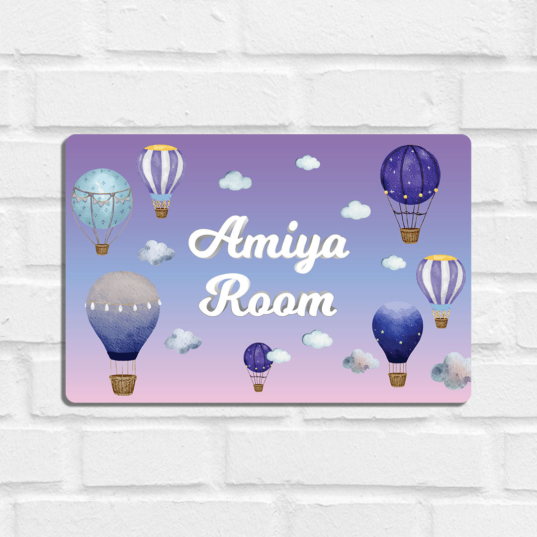 Night Flight Name Plate (Standard) (kids)