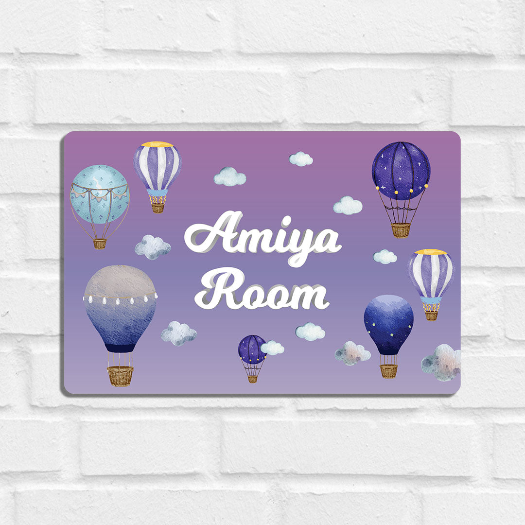 Night Flight Name Plate (Standard) (kids)