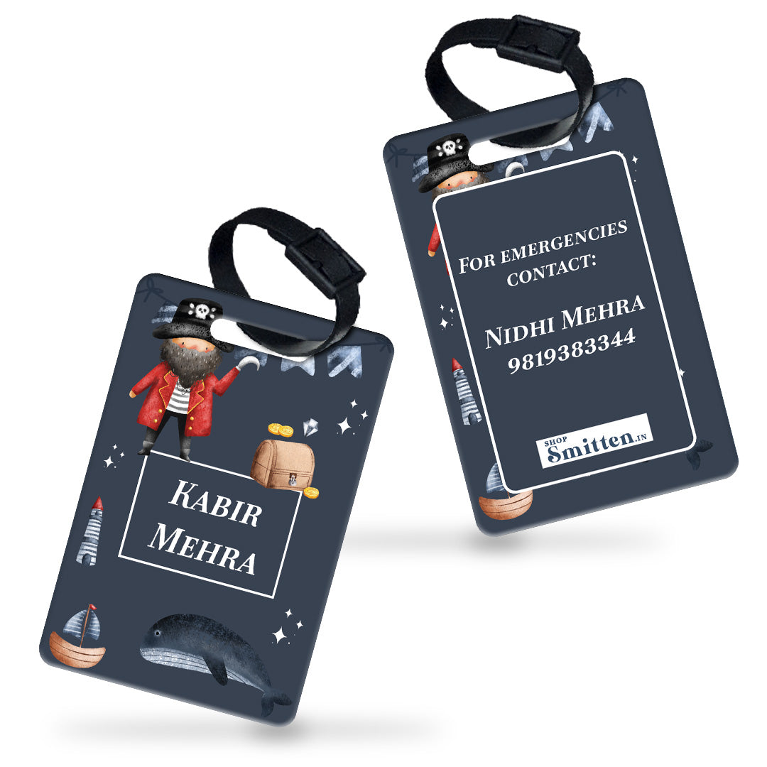 Treasure Island Bag Tag (kids)