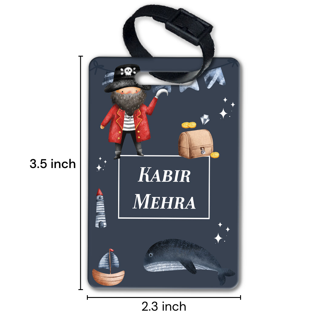 Treasure Island Bag Tag (kids)