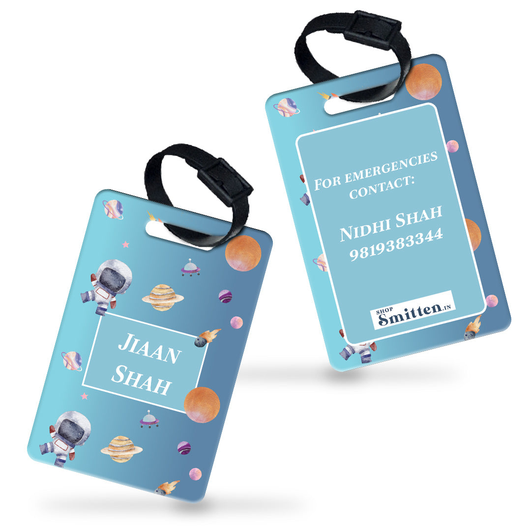 Lil Astronaut Bag Tag (kids)