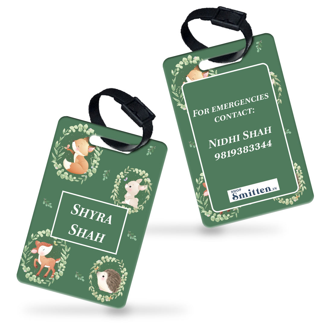 Woodland Wonders Bag Tag (kids)