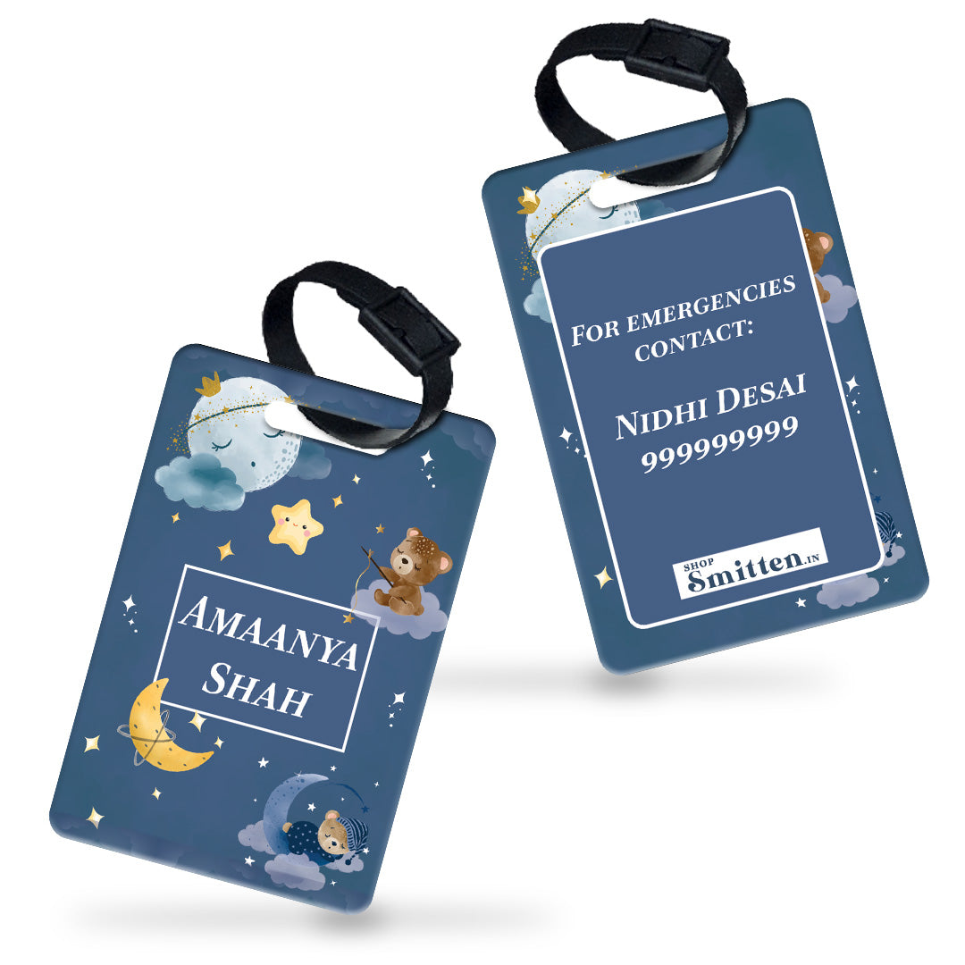 Moonlight Snuggles Bag Tag (kids)