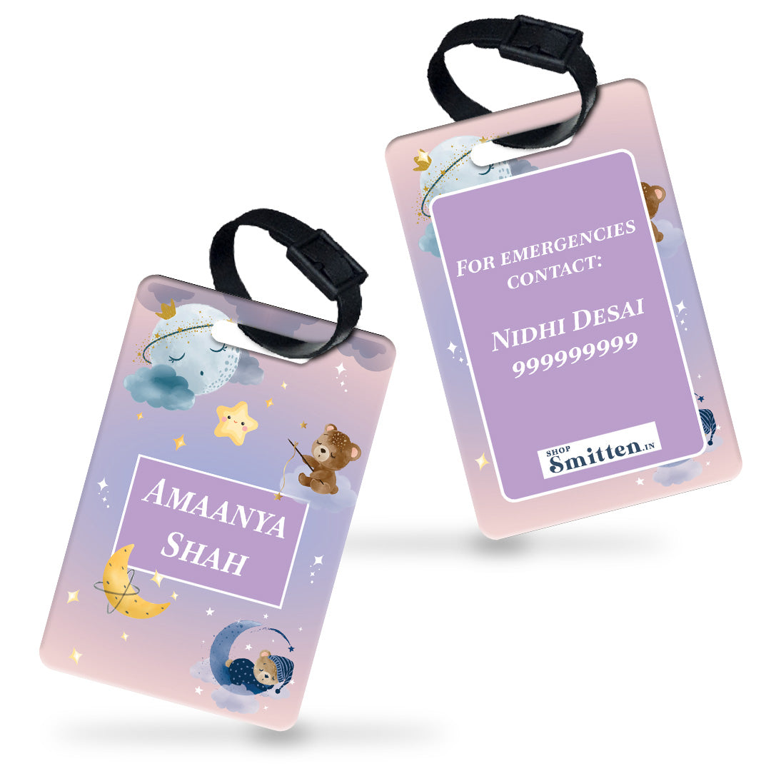 Moonlight Snuggles Bag Tag (kids)