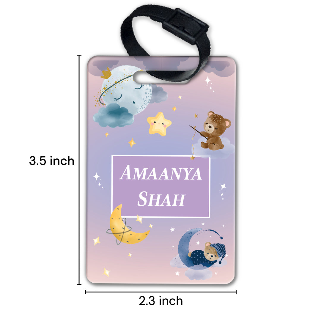 Moonlight Snuggles Bag Tag (kids)