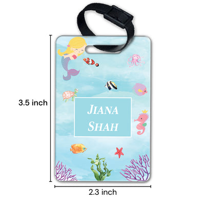 Lil Mermaid Bag Tag