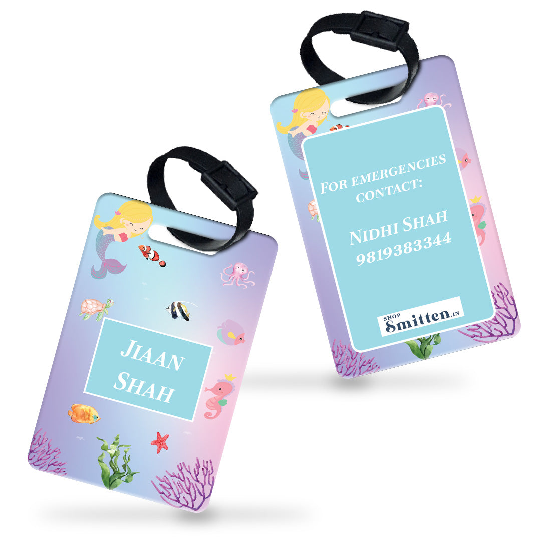 Lil Mermaid Bag Tag (kids)