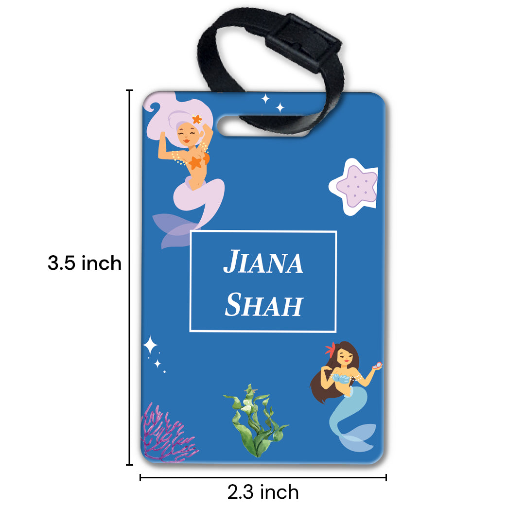 Sassy Mermaid Bag Tag (kids)