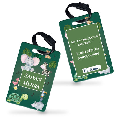 Jungle Friends Bag Tag