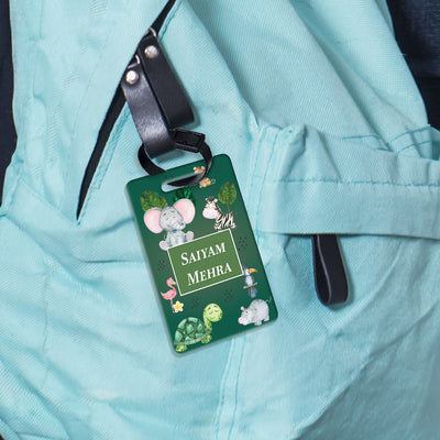 Jungle Friends Bag Tag