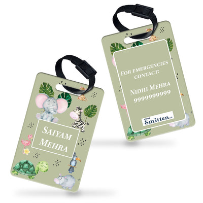 Jungle Friends Bag Tag