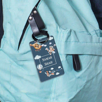 Teddy's Flight Bag Tag