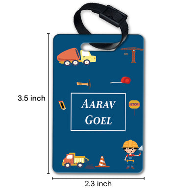 Little Builder Bag Tag