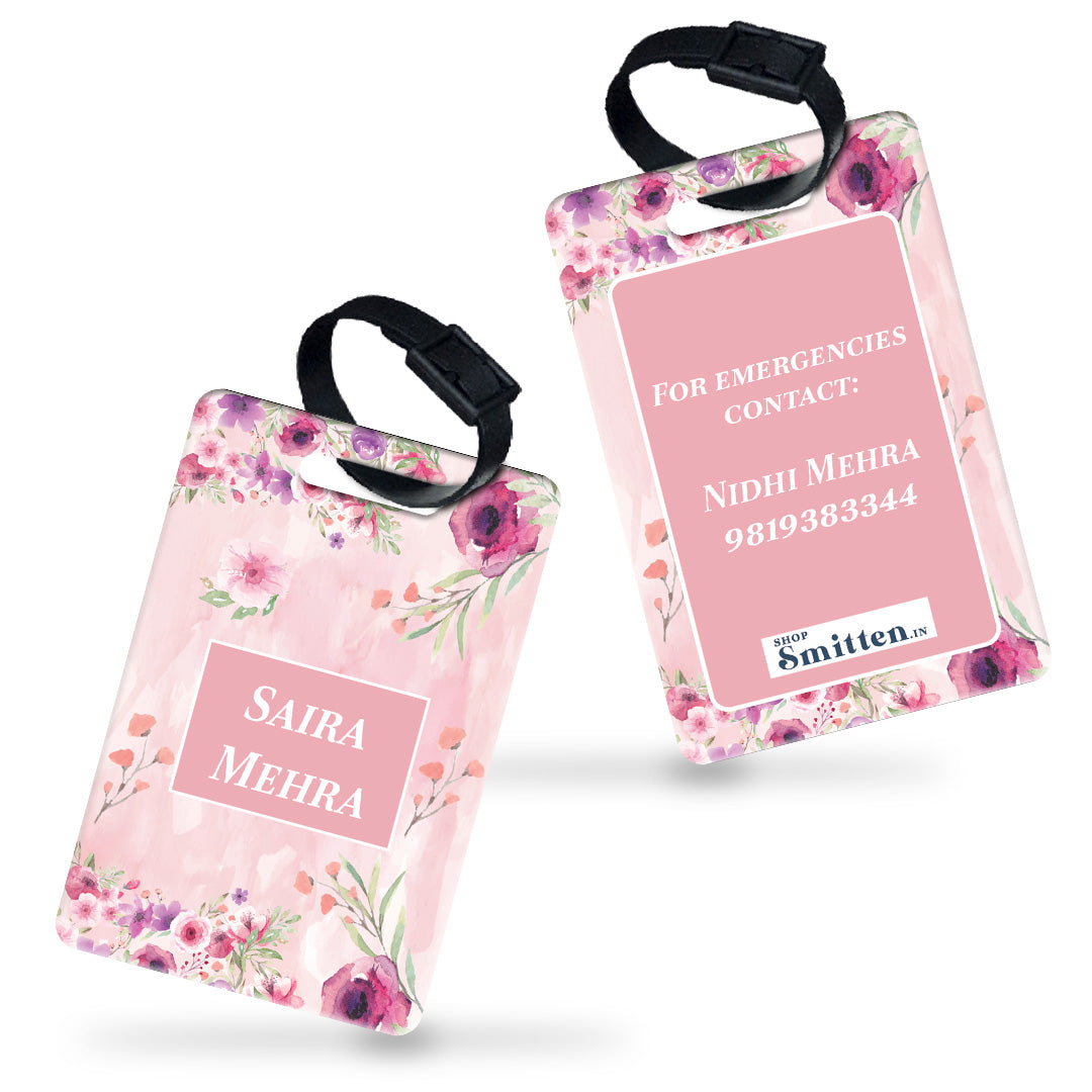 Floral Fiesta Bag Tag (kids)